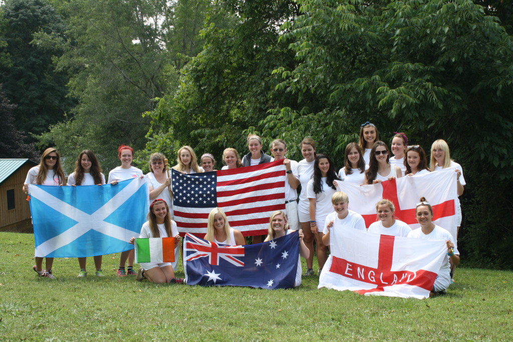 Camp Alleghany international staff members