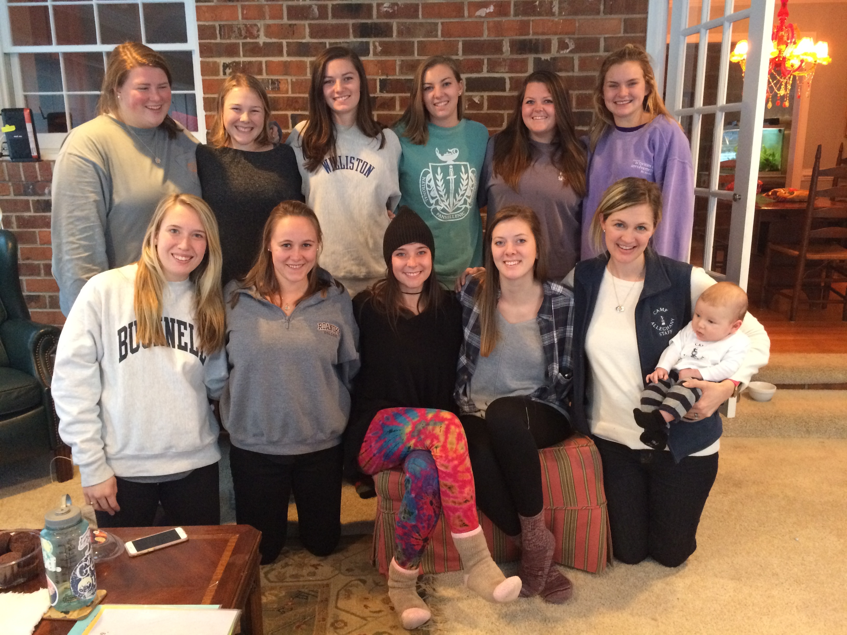Group picture, Winter Counselor Brainstorming Retreat, 2017.
